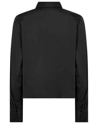 Leveté Room - LR-Isla Solid 136 Skjorte - Black